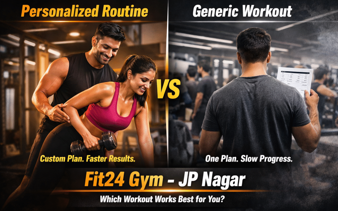 Personalized Routine vs Generic Workout: What Works Best at Fit24 Gym in JP Nagar?