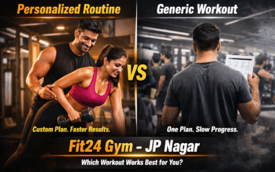 Personalized Routine vs Generic Workout: What Works Best at Fit24 Gym in JP Nagar?