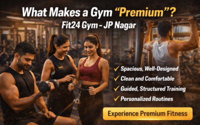 What Makes a Gym “Premium”? A Look Inside Fit24 Gym in JP Nagar