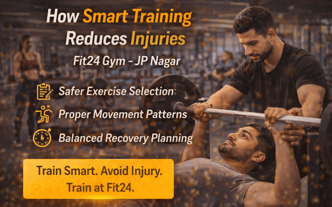 How Smart Training Reduces Injuries at Fit24 Gym in JP Nagar