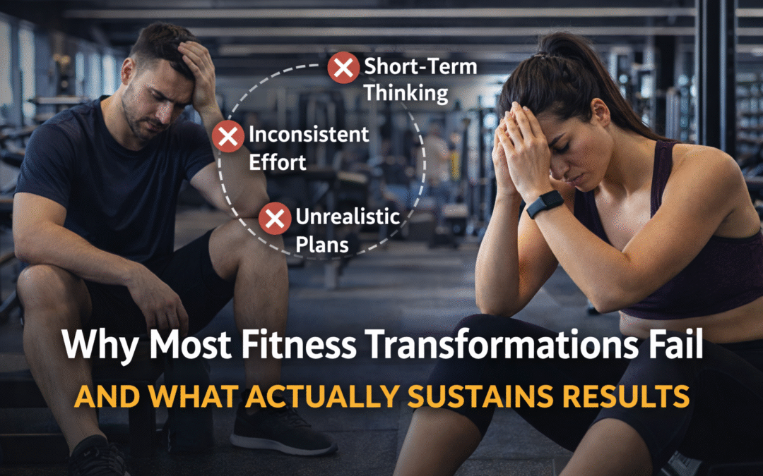 Why Most Fitness Transformations Fail and What Actually Sustains Results